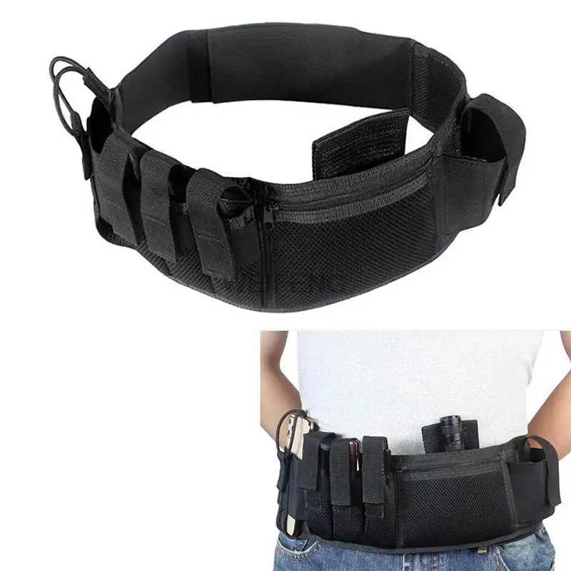 Cinturón táctico utilitario con funda para herramientas y linterna - imagen 5