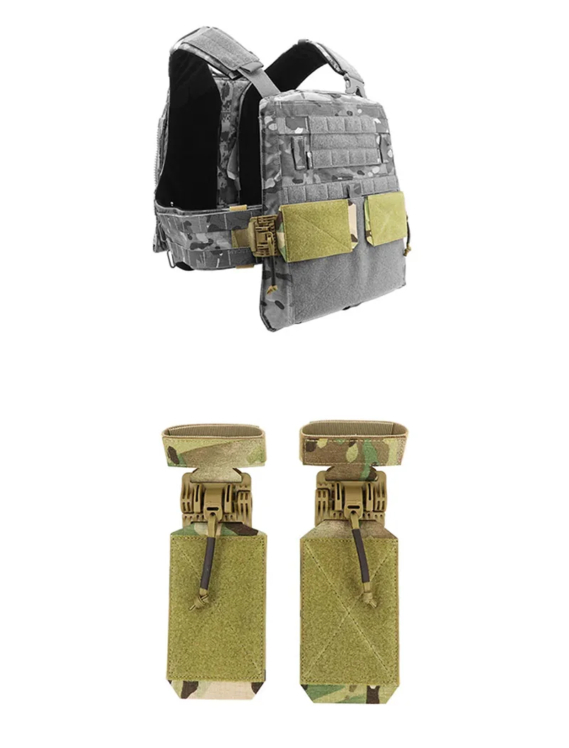 Cummerbund táctico AVS con paneles MOLLE y desmontaje rápido - imagen 2