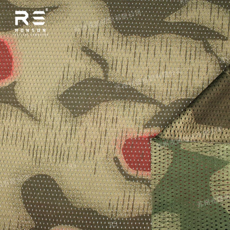 BGS Tela de malla camuflaje doble cara ligera poliéster para braga - imagen 4