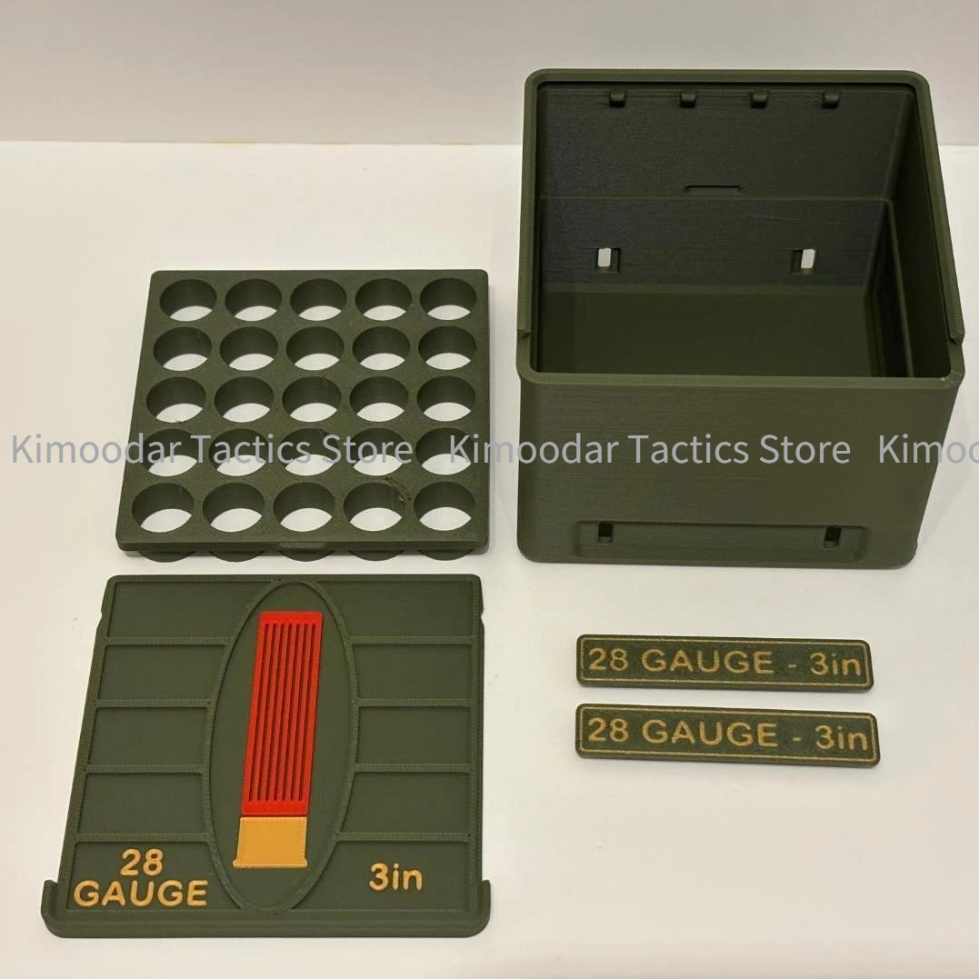 Caja cartucho escopeta 28 impres 3D – Coleccionismo táctico - imagen 2
