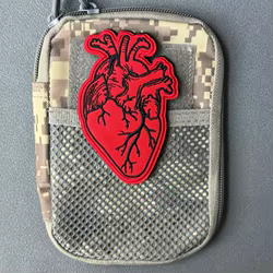 Parche táctico bordado con velcro para mochila y sistema MOLLE