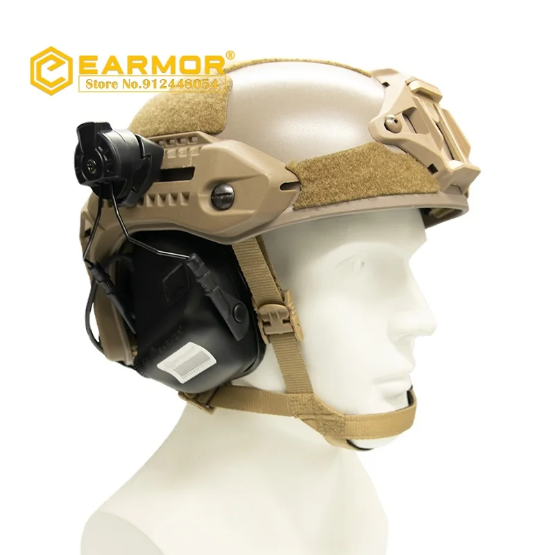 OPSMEN Adaptador auriculares tácticos M-LOK MTEK PULX Rails - imagen 4