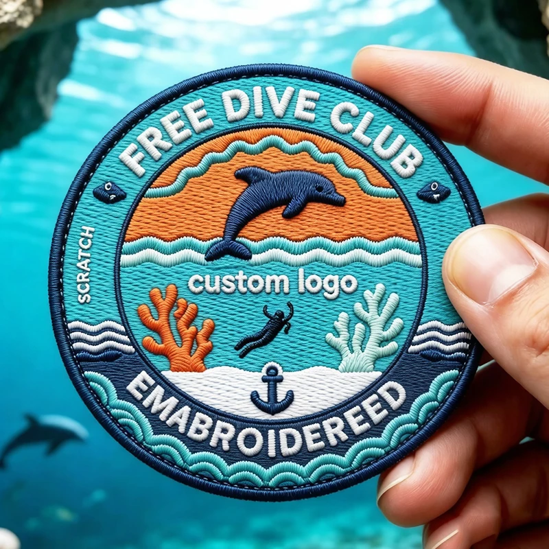 Parche bordado personalizado termoadhesivo o velcro para uniforme - imagen 5