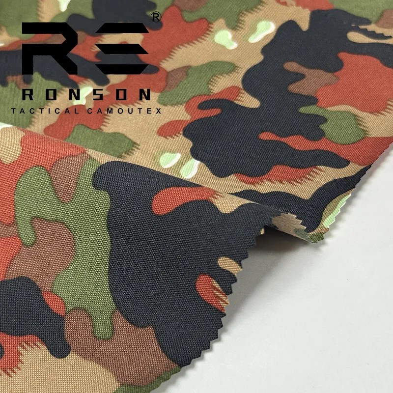 Tela camuflaje Oxford nailon 500D para chaleco y bolso