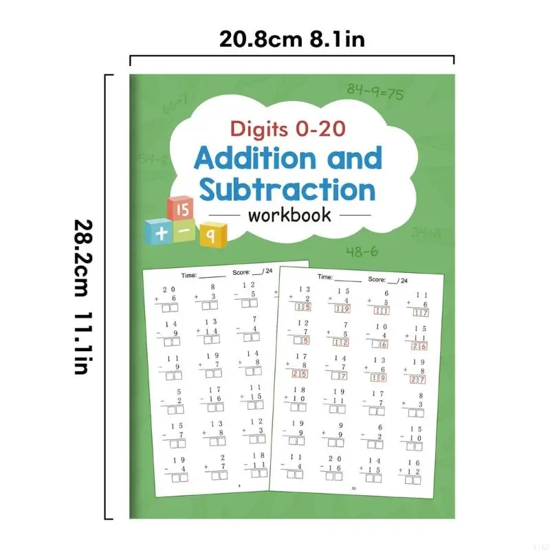 Libro de matemáticas colorido con guía progresiva para infantil - imagen 5