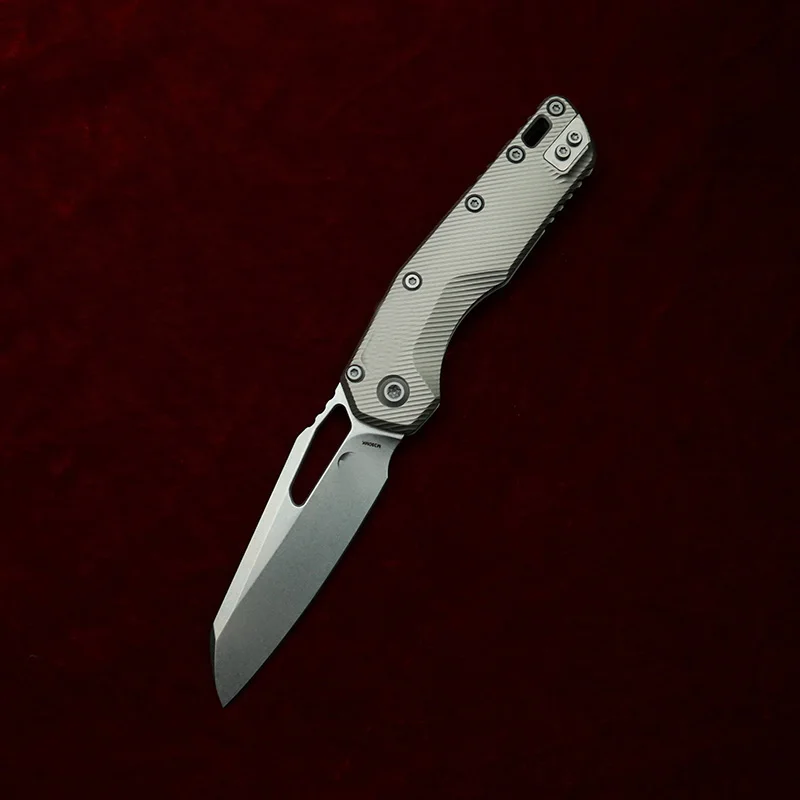 LEMIFSHE MSI cuchillo plegable titanio M390 rodamientos de bolas - imagen 4