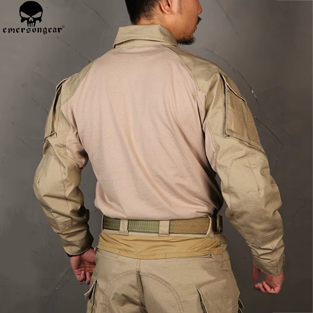 EMERSONGEAR Camisa Combate Multicamuflaje Táctica Caza Airsoft - imagen 4