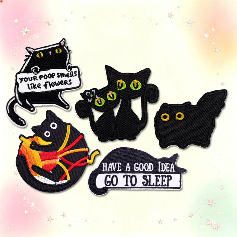 Set de 5 parches de animales