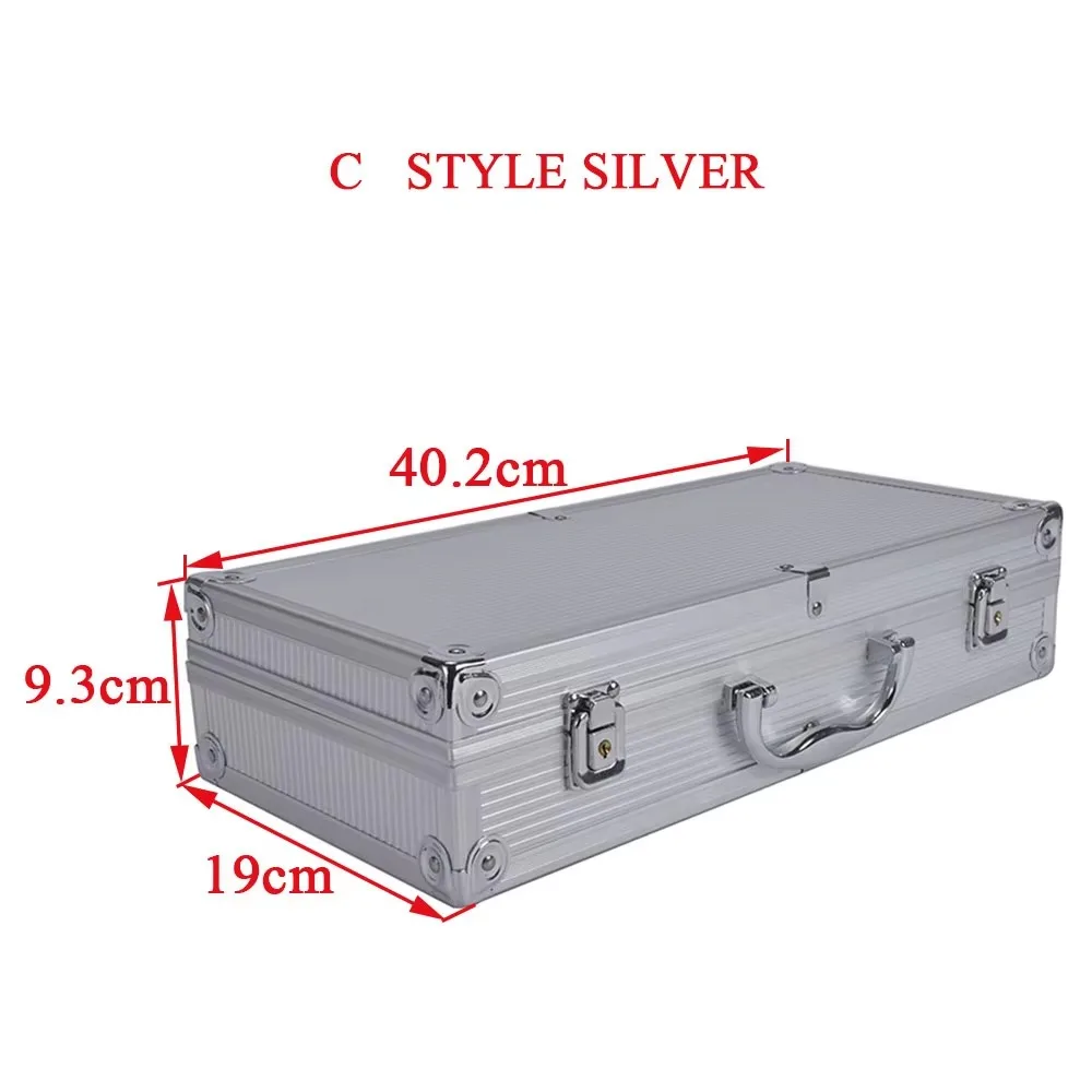 SINAIROSFT caja de herramientas táctica ligera de aluminio con espuma - imagen 3