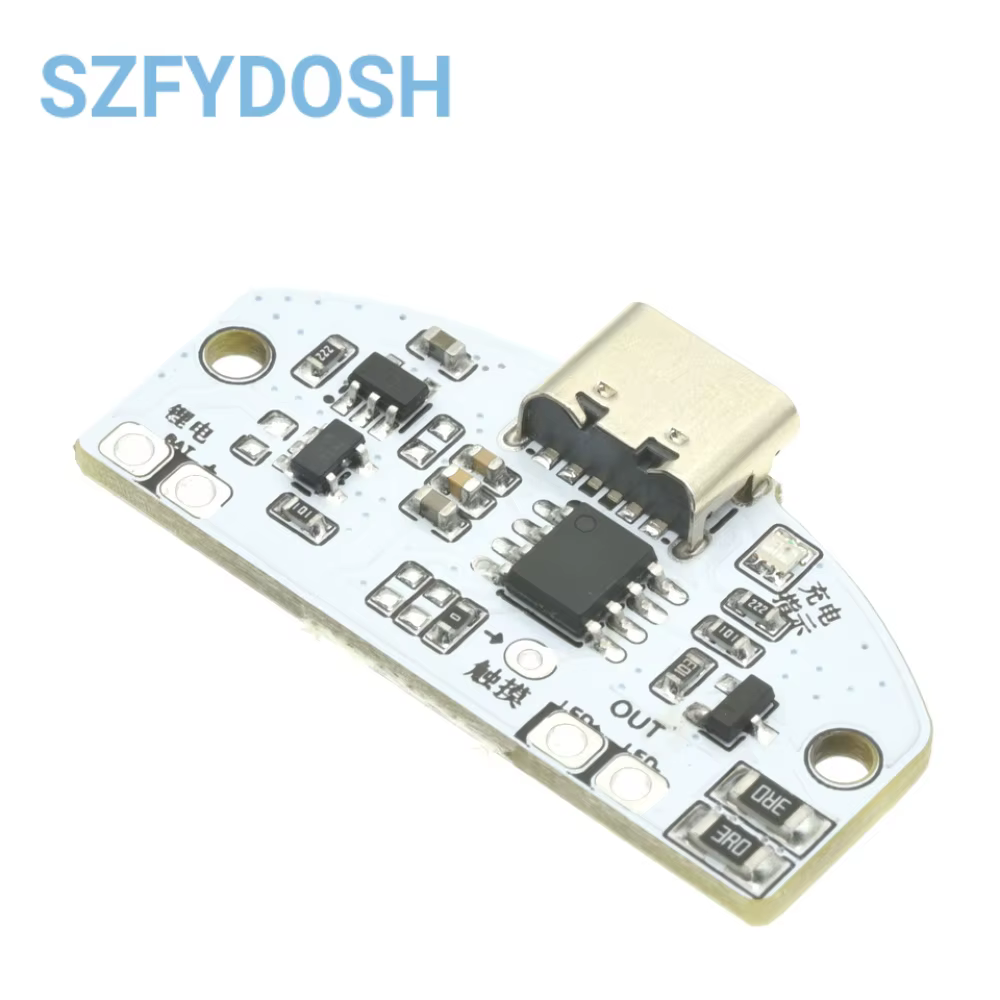 Lámpara LED táctil nocturna con carga USB regulación continua - imagen 2
