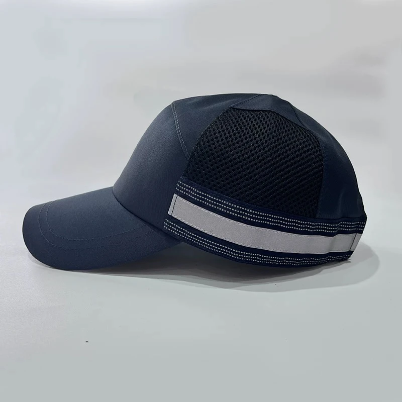 Gorra de ciclismo al aire libre vista lateral