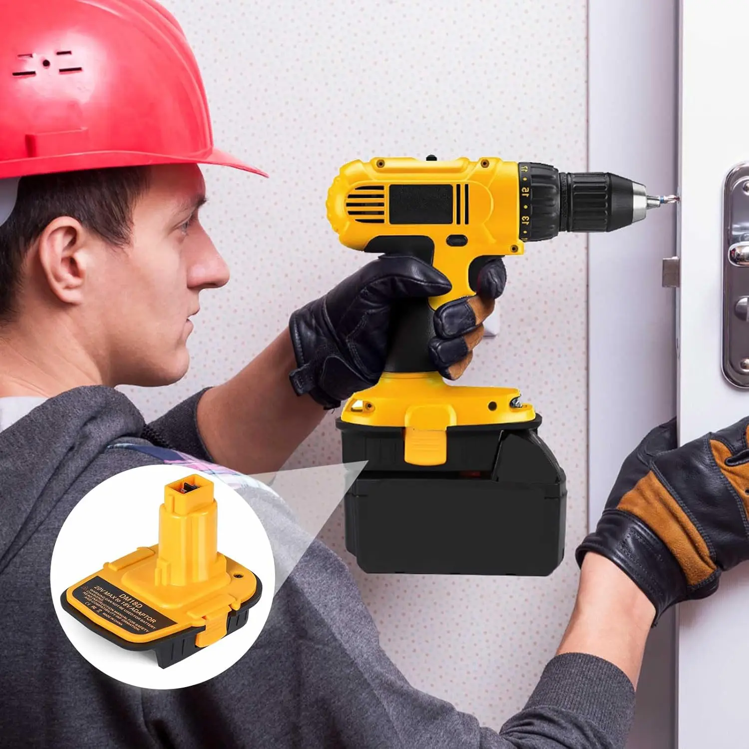 Adaptador batería Dewalt 20V para convertir Milwaukee 18V a NiCd/NiMH - imagen 4
