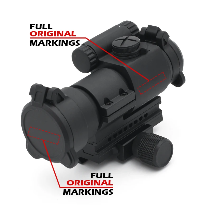 Tactical PRO mira punto rojo reflex con montaje y separador - imagen 2