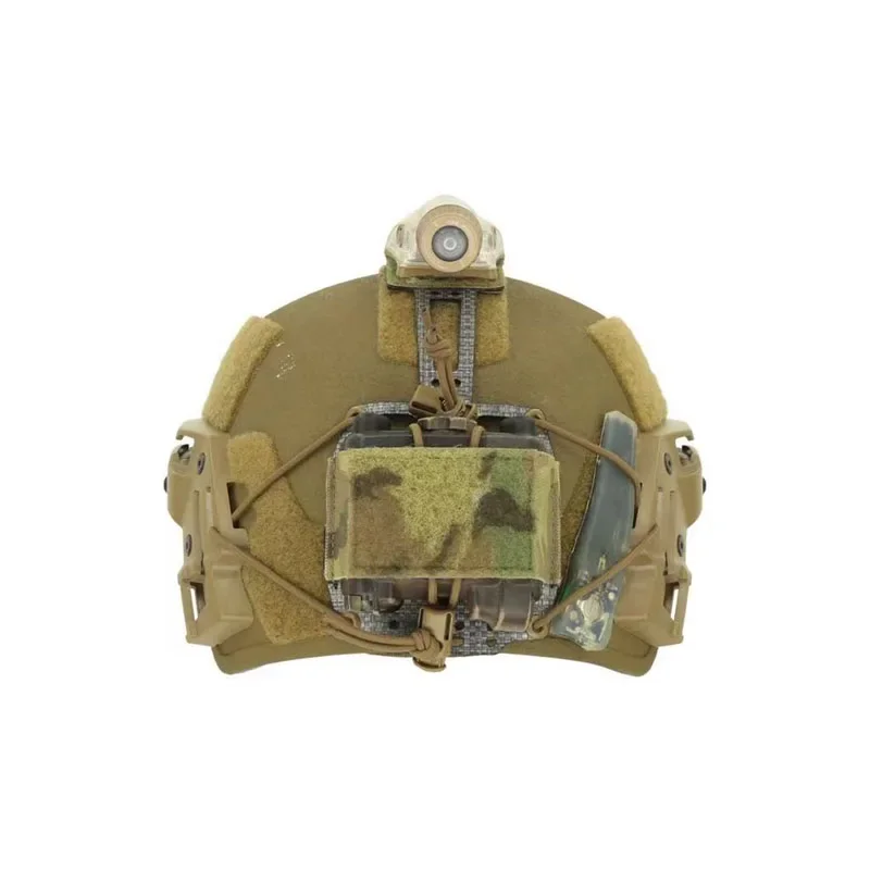 Casco táctico PVS31 bolsa batería en T con sistema de retención - imagen 3