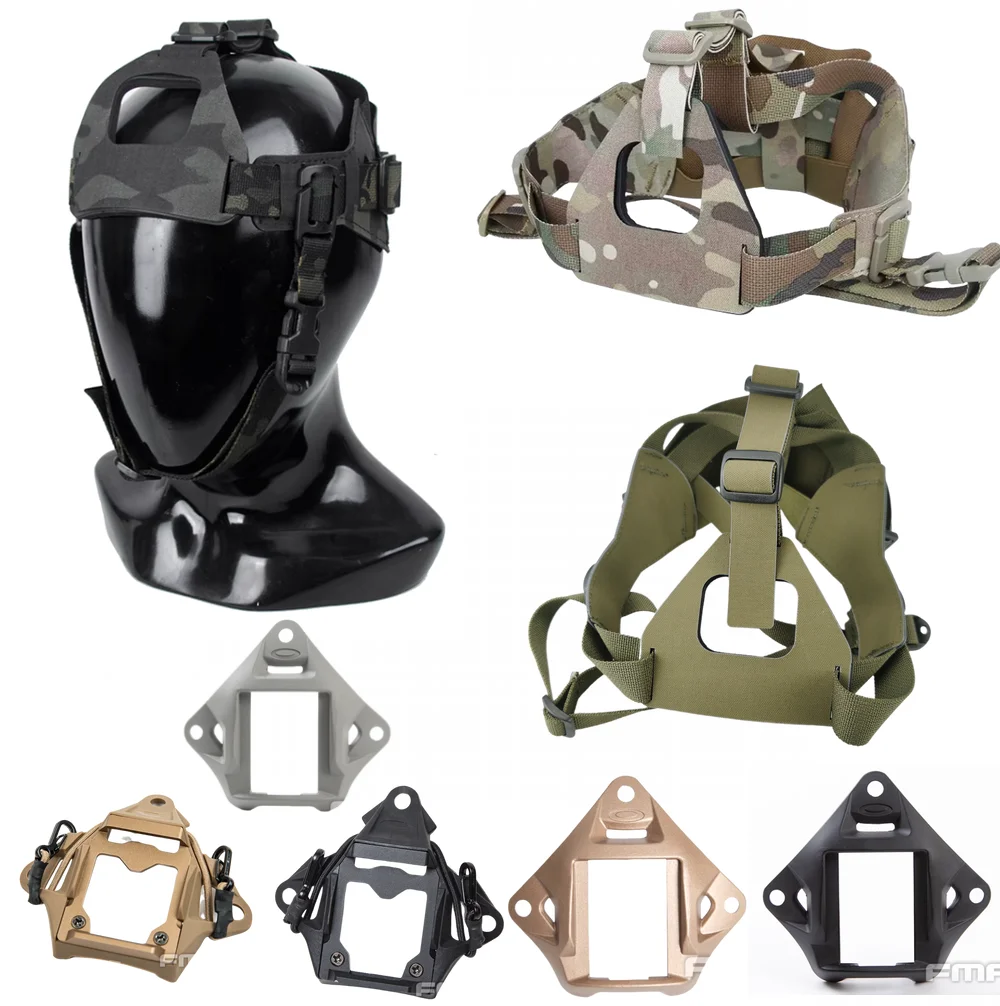 TMC Soporte de casco para cámara visión nocturna NVG ligero - imagen 3