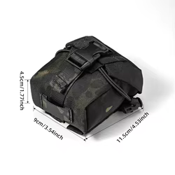Bolsa táctica MOLLE camuflaje Oxford multifuncional para granadas