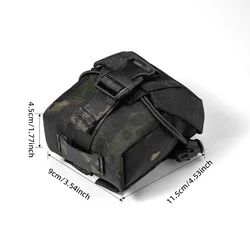 Bolsa táctica MOLLE camuflaje Oxford multifuncional para granadas