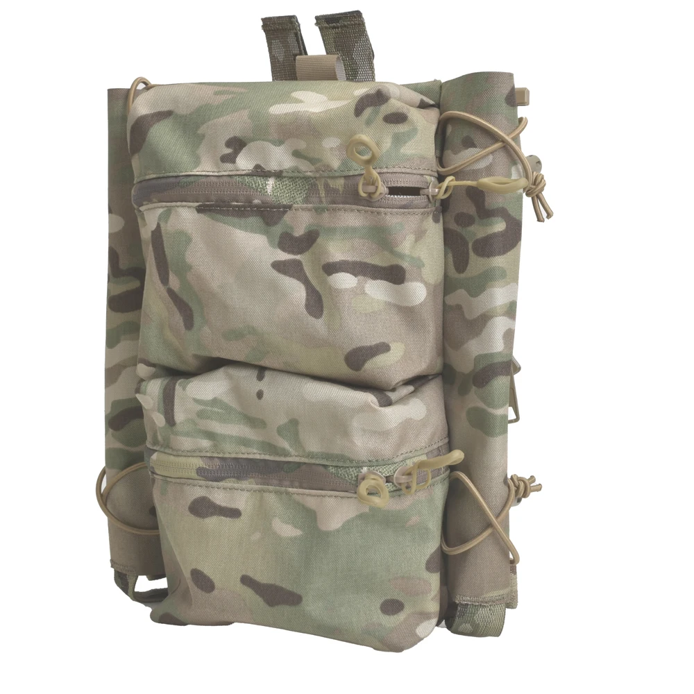 Tactical Sports bolsa táctica panel trasero multiusos con cremallera - imagen 3