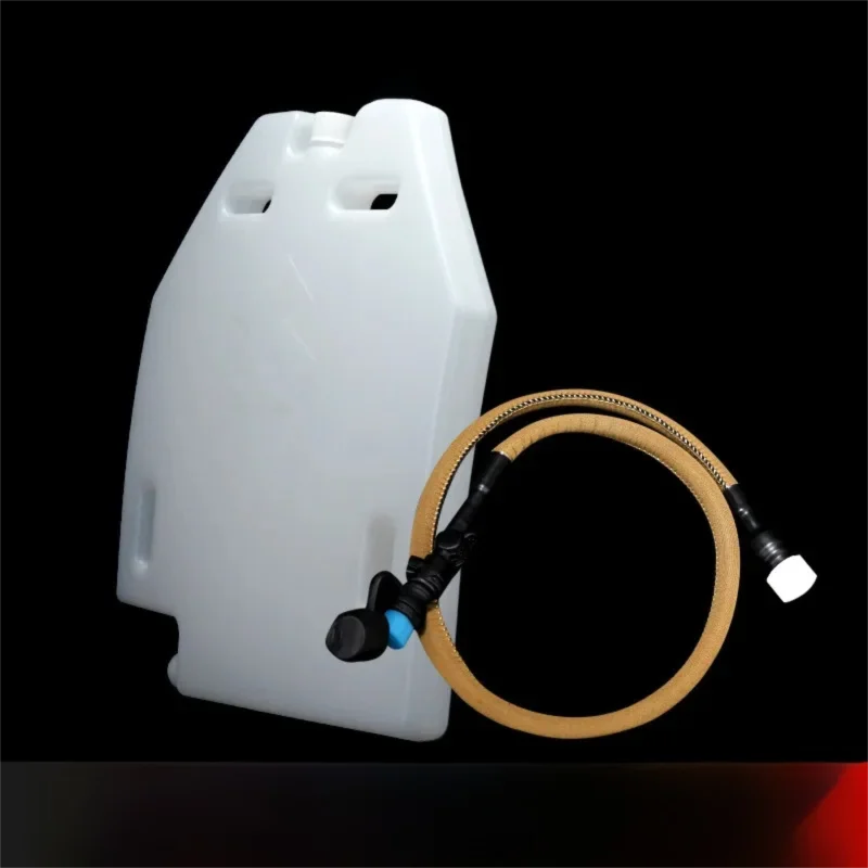 Soporte botella agua táctico MOLLE ajustable con manguera hidratación - imagen 5