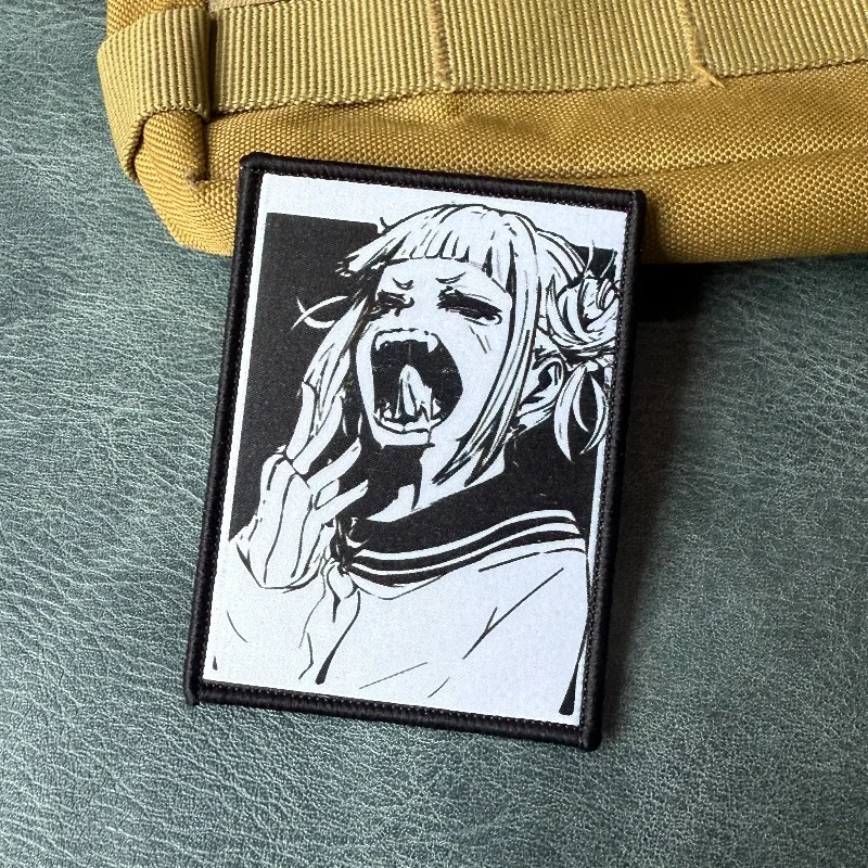 Parche táctico anime manga japonesa con velcro gancho y bucle