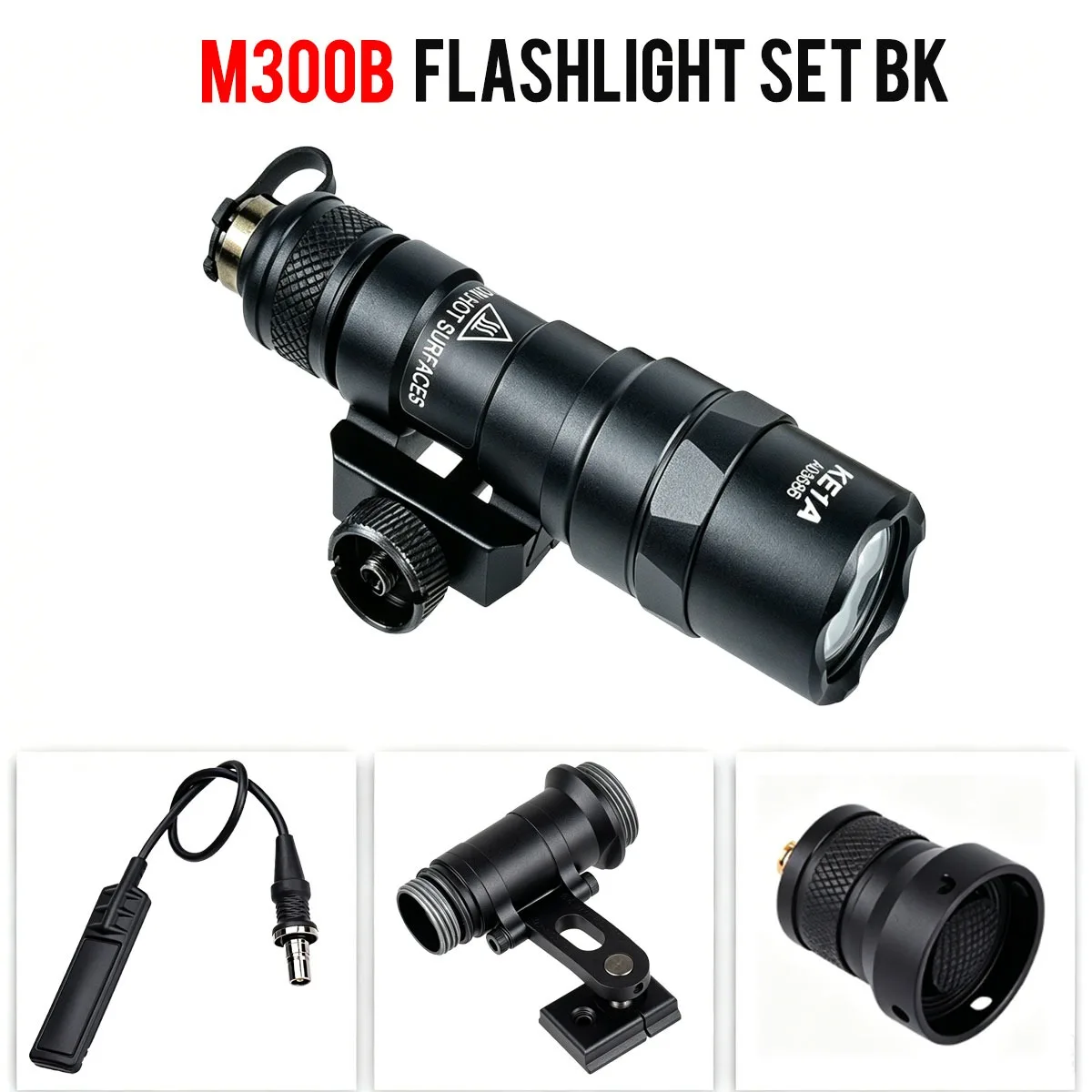 Soporte de linterna táctica para casco SureFire M300 Picatinny ARC - imagen 2