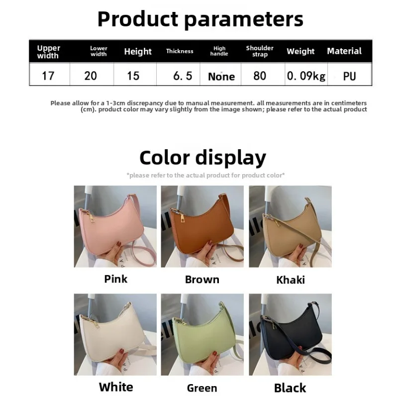 Bolso bandolera EDC minimalista mujer estilo coreano moderno - imagen 2