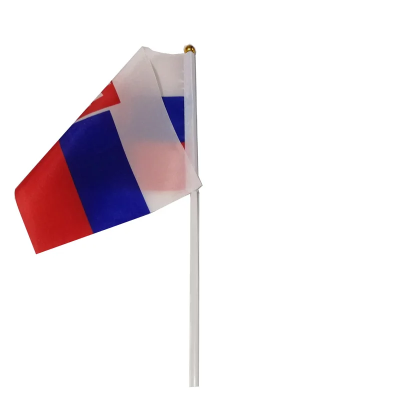 Banderín Eslovaquia – Bandera de mano para eventos apoyo - imagen 3