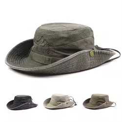 Gorra safari algodón transpirable – Verano pesca