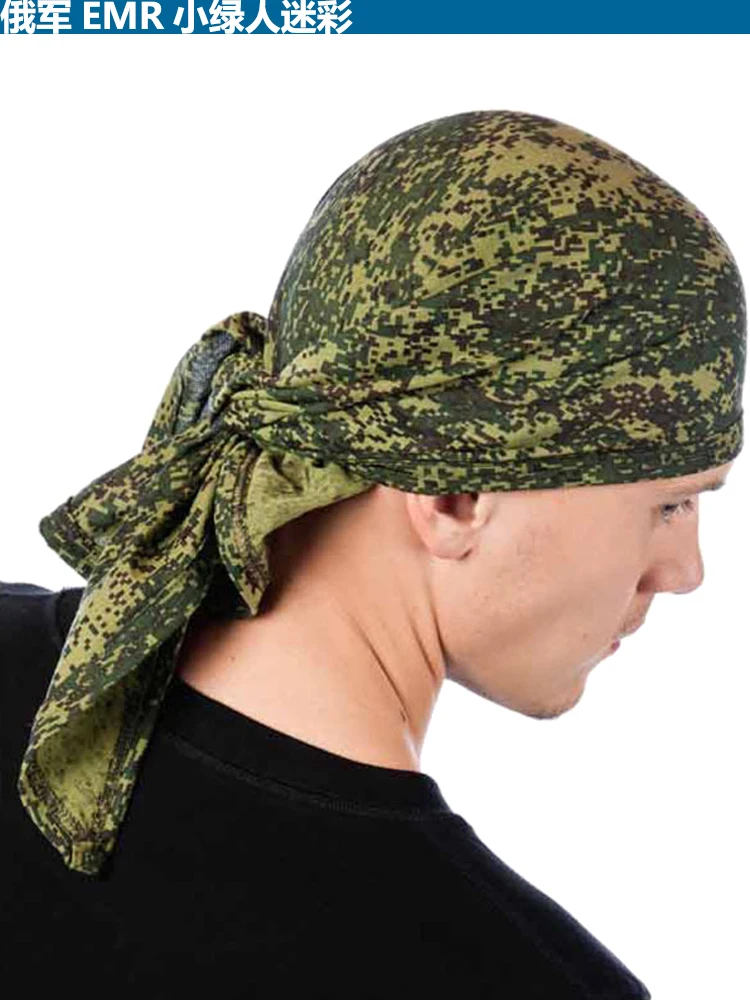 Bufanda de camuflaje triangular EMR vista frontal