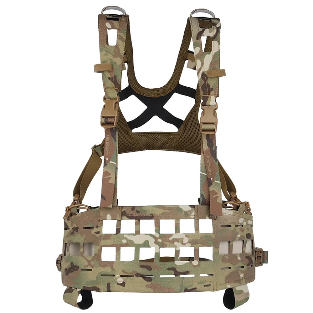 JPC SPC Chaleco táctico MOLLE ligero Airsoft caza multifuncional