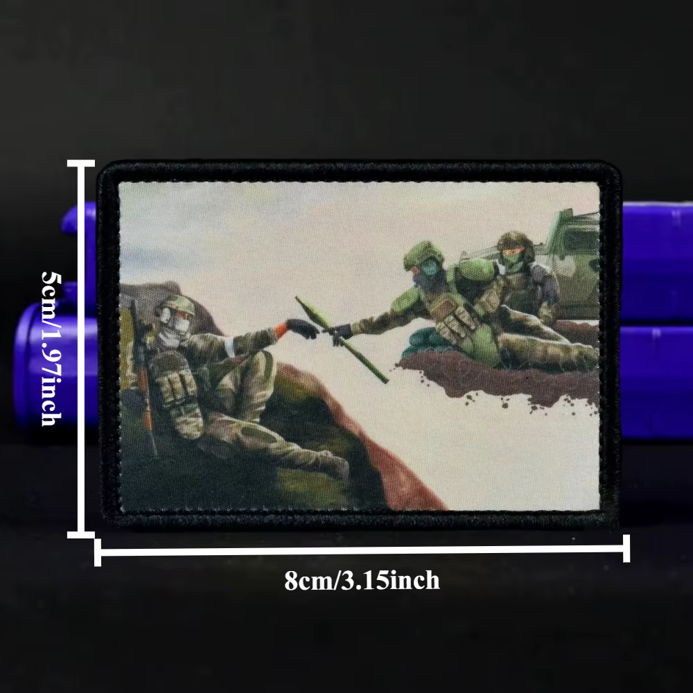 Parche Shoot Rifleman gancho bucle táctico - imagen 2