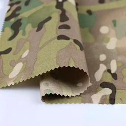 Tela camuflaje Multicam CP poliéster resistente para bolsas DIY