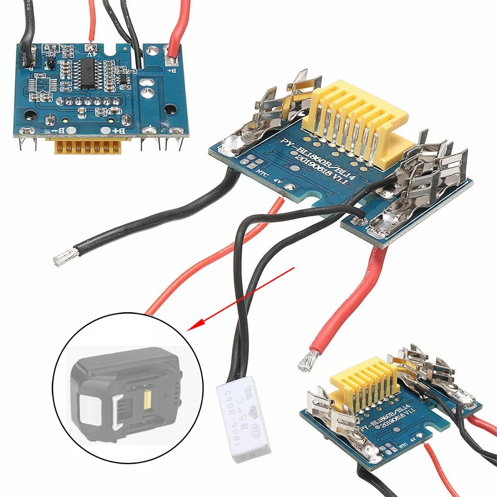 Detalle del chip de protección