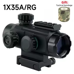 Mira Telescópica Táctica 1x35A Punto Rojo/Verde – Picatinny 20mm
