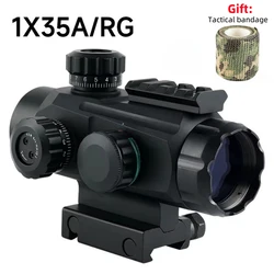 Mira Telescópica Táctica 1x35A Punto Rojo/Verde – Picatinny 20mm