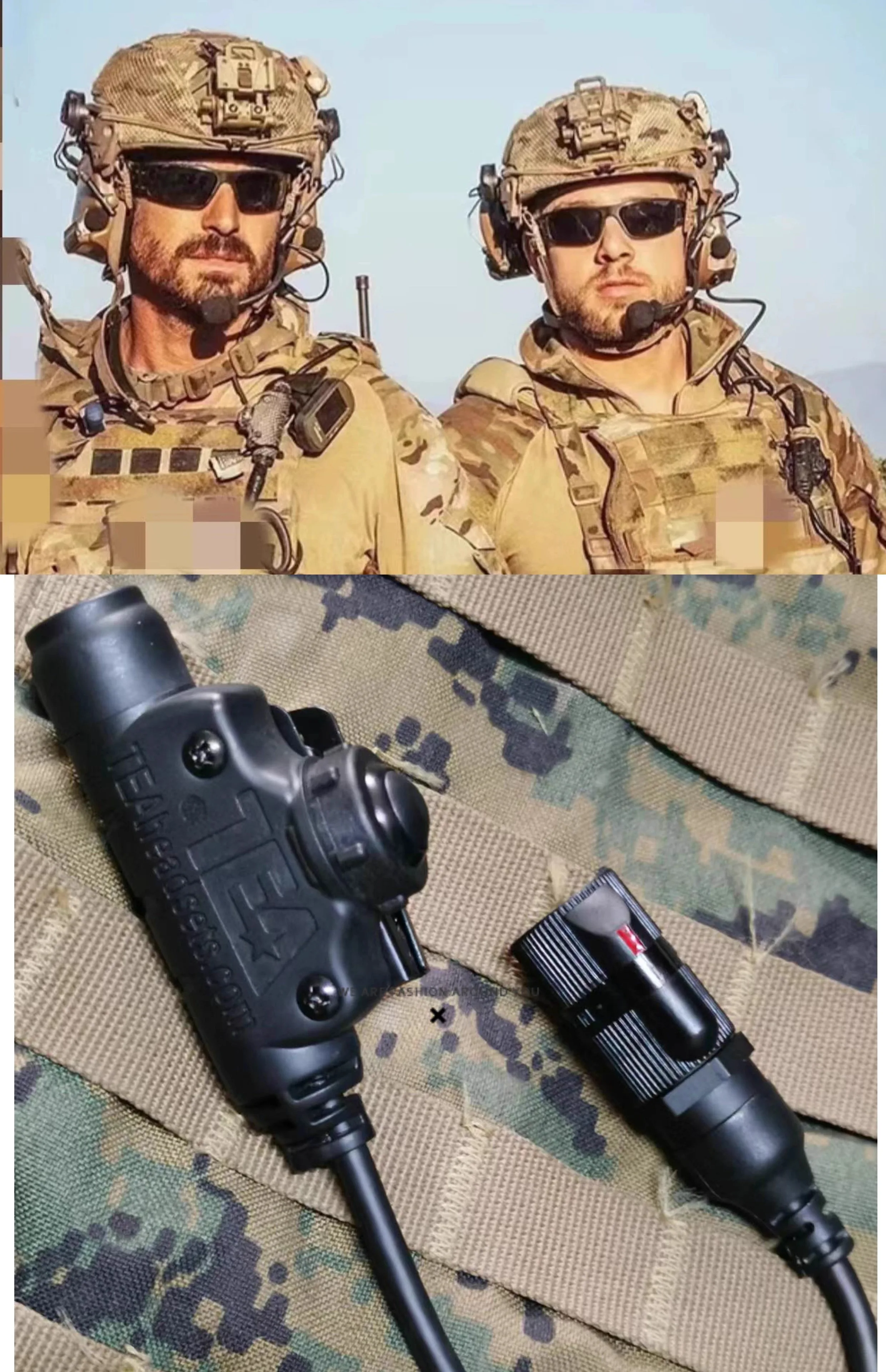 PTT táctico impermeable TEA-U94/V2