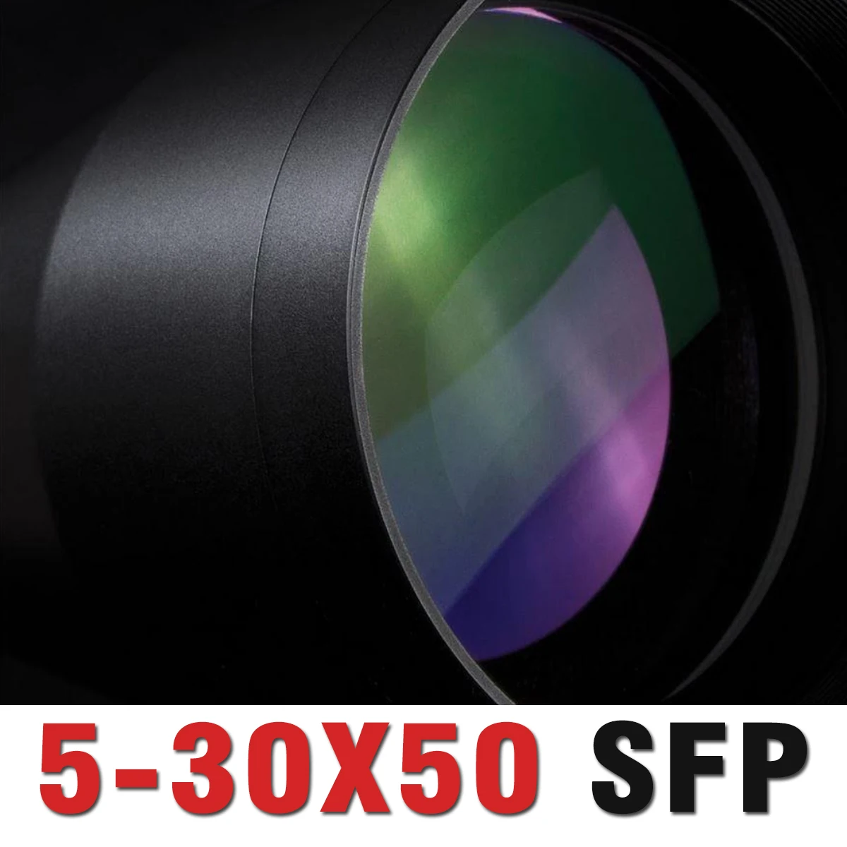 Mira telescópica caza gran alcance SFP segundo plano focal MOA - imagen 2