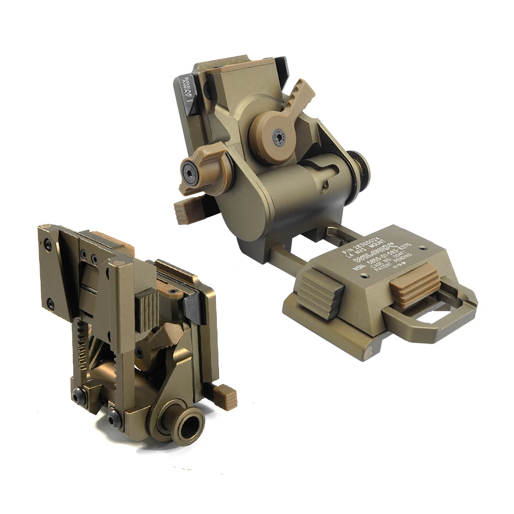 L4G24 Soporte NVG casco de metal CNC PVS14 - imagen 3