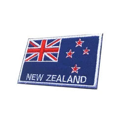 Parche bordado bandera Australia y Nueva Zelanda gancho Maori Koru