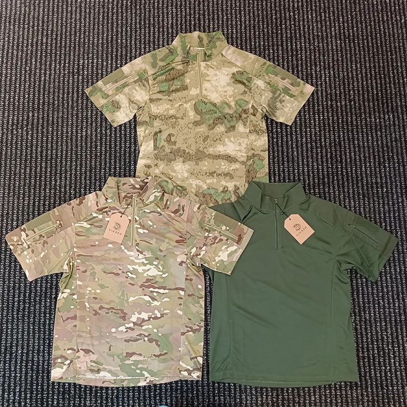 Pioneer Camiseta táctica secado rápido camuflaje manga corta - imagen 5