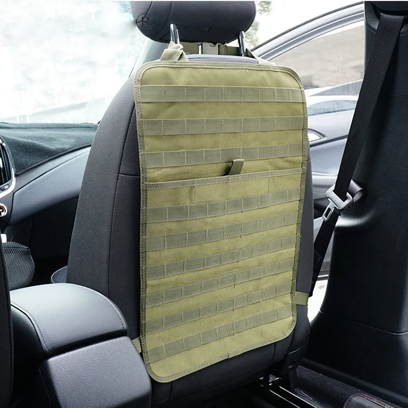 Panel Molle táctico organizador asiento coche nailon a prueba de caídas - imagen 5