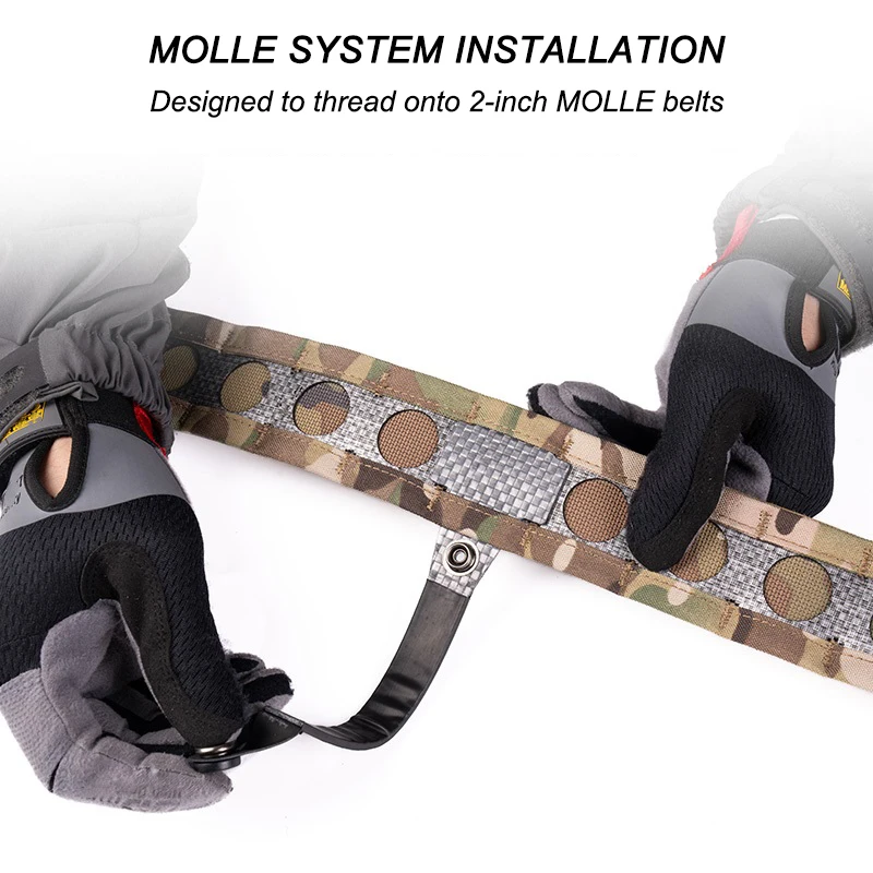 Anclaje de cordón táctico para cinturón MOLLE - imagen 2