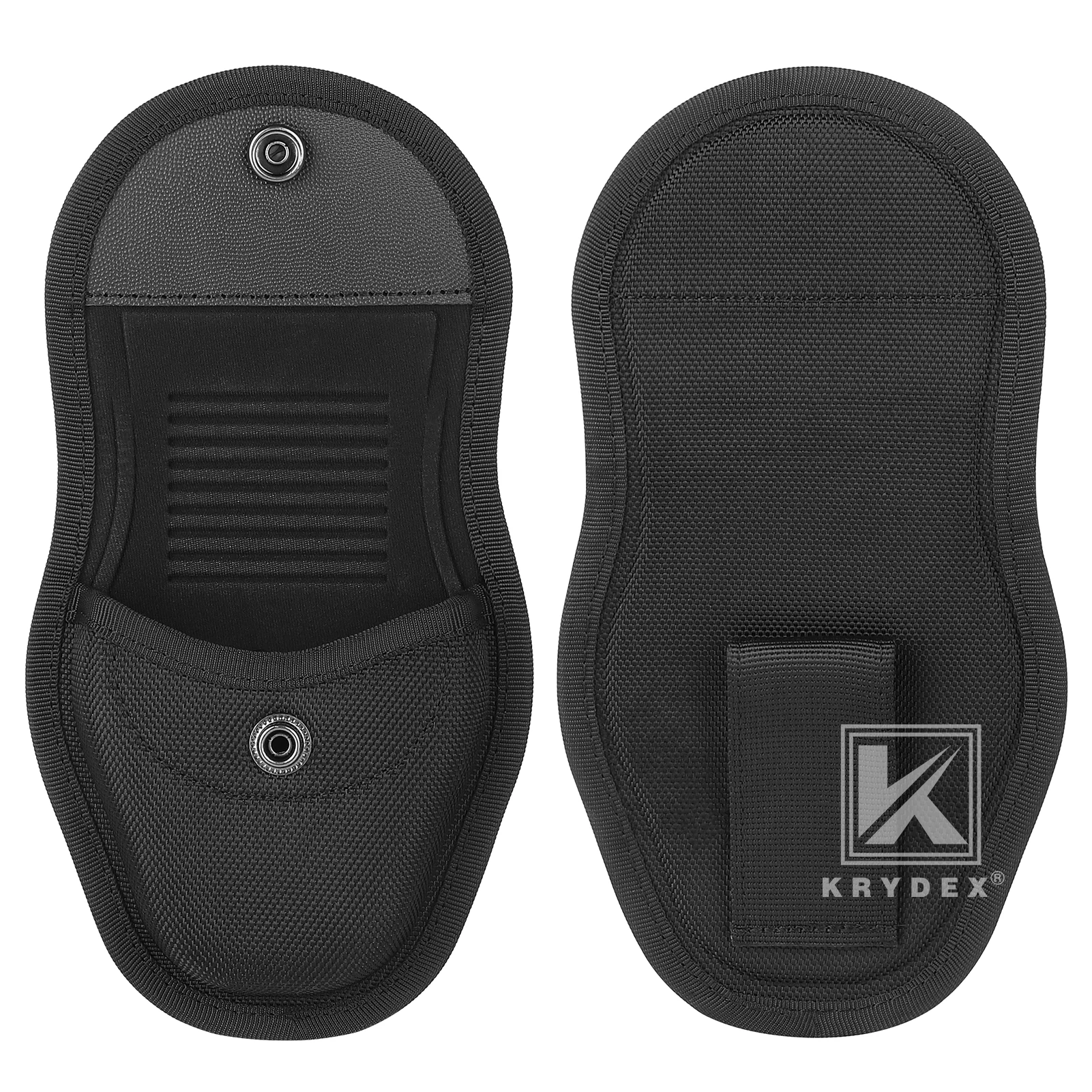 KRYDEX funda táctica porta esposas de nailon 1000D con cierre oculto - imagen 2