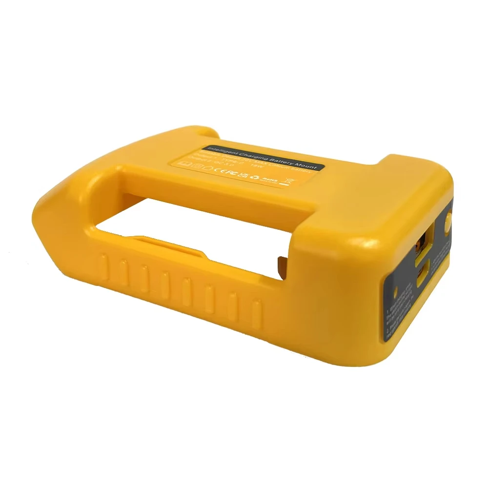 DeWalt 18V adaptador cargador USB-C para cinturón de trabajo - imagen 2