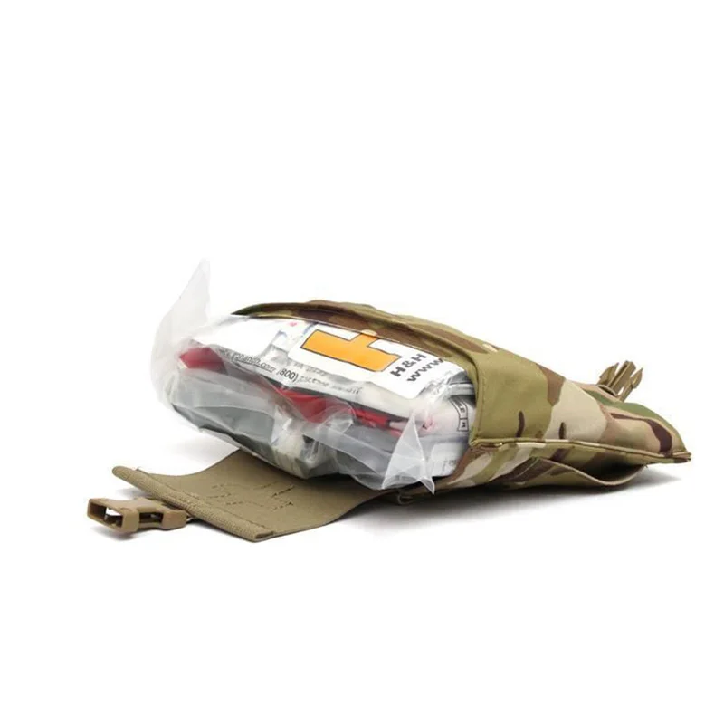 Chaleco táctico MOLLE de caza con bolsa médica y bolsas - imagen 4