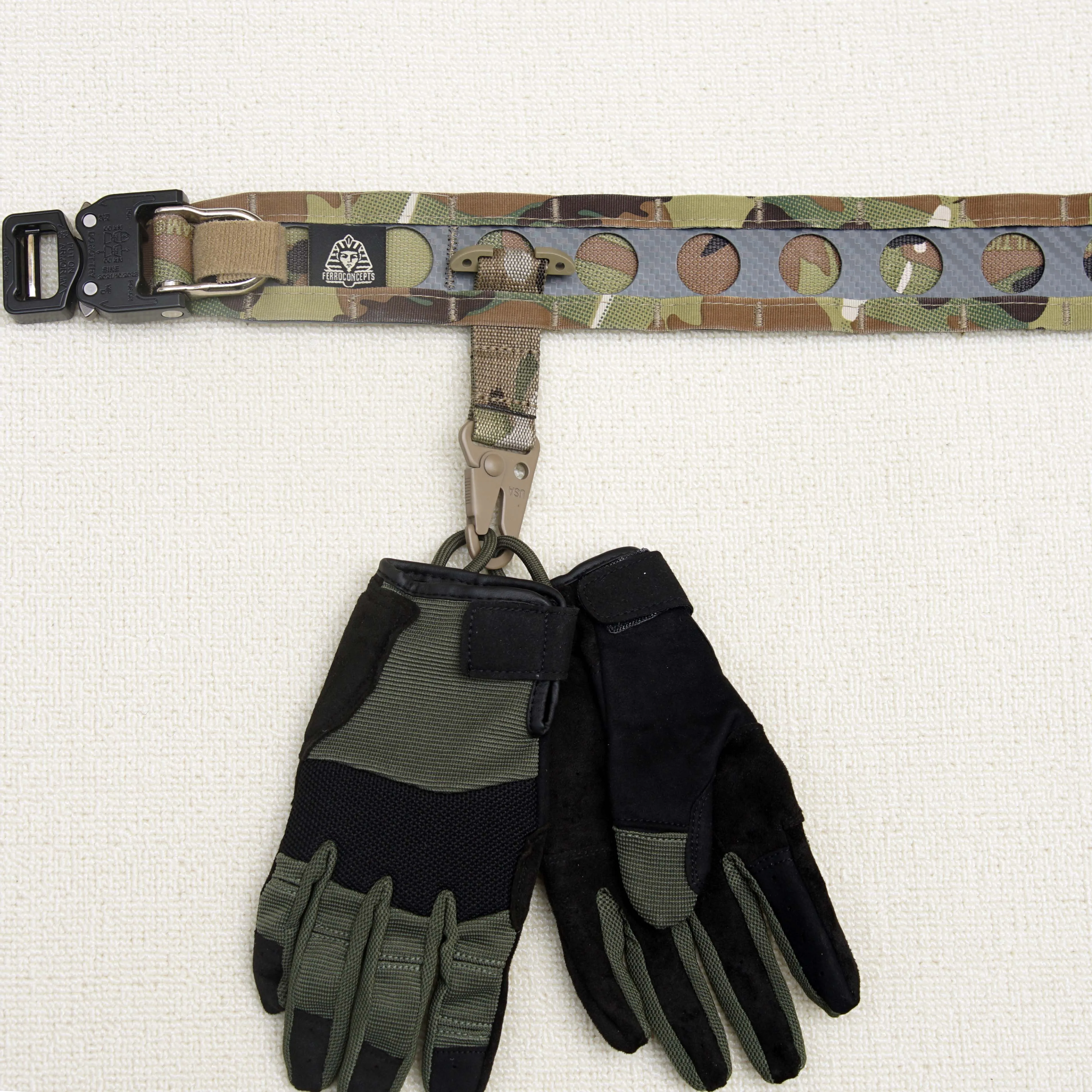 Gancho táctico SMTP 918 de nailon multifuncional compatible con MOLLE