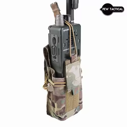 Bolsa Táctica MOLLE PEW TACTICAL para Radio y Cargadores