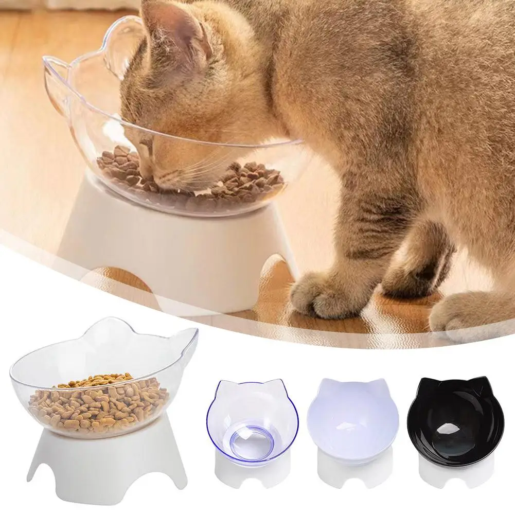 Plato elevado para perros y gatos, cuello protegido ergonómico - imagen 4