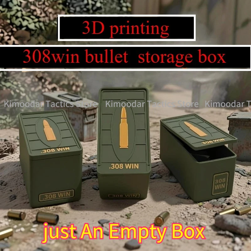 Organizador munición .308 Winchester – Impresión 3D entrenamiento tiro