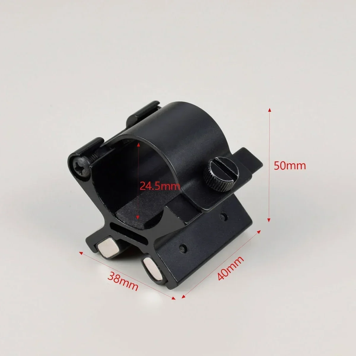Soporte magnético táctico para visor, linterna y láser de caza - imagen 2